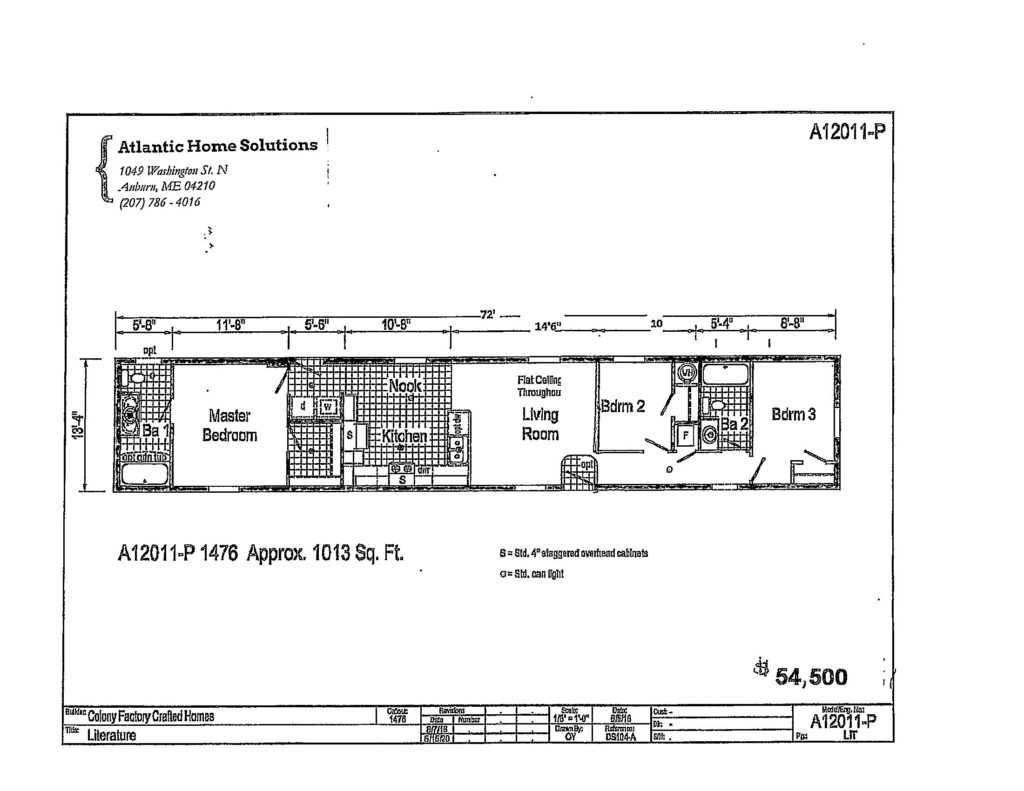Single-Wide Lot Models - Atlantic Home Solutions